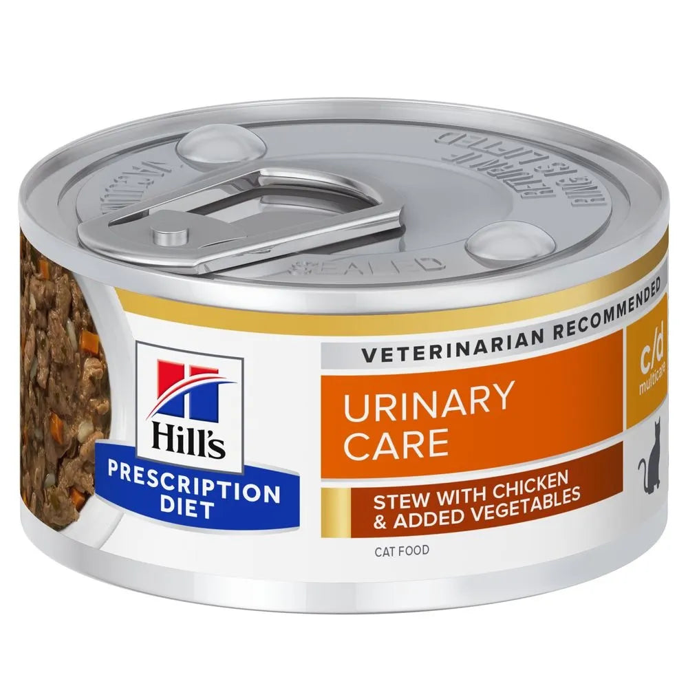 HILL'S C/D URINARY CARE SPEZZATINO DI POLLO E VERDURE 82 GR