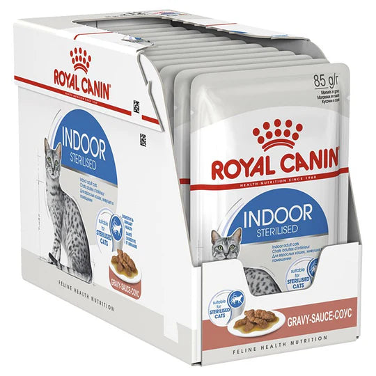 ROYAL CANIN INDOOR IN GRAVY-SALSA 85 GR.