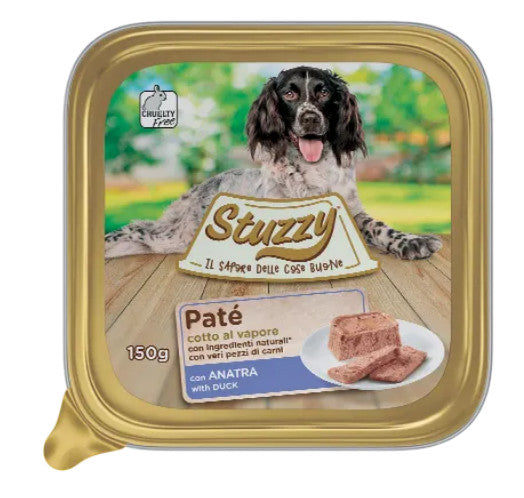 STUZZY DOG PATÈ CON ANATRA 12 X 150 GR
