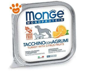 MONGE MONOPROTEICO TACCHINO CON AGRUMI 150 GR.