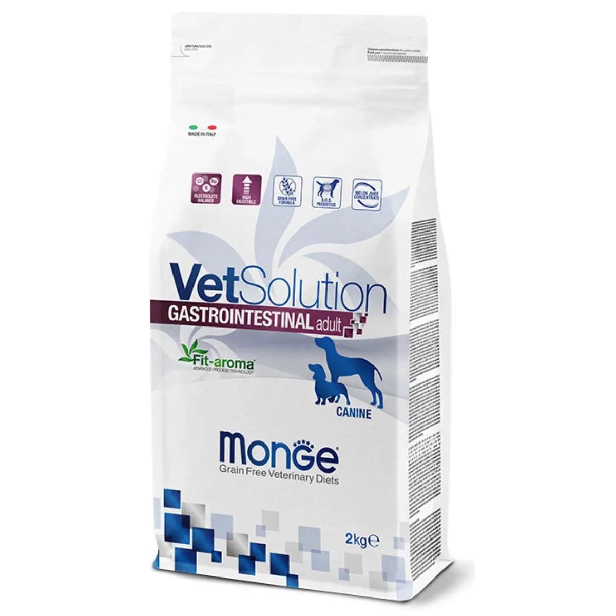 MONGE VETSOLUTION GASTROINTESTINAL 2 KG.