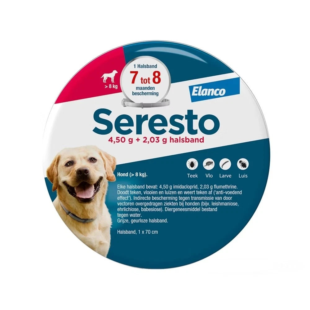 SERESTO COLLARE ANTIPARASSITARIO PER CANI DEL PESO SUPERIORE A 8 KG 70 CM 59,90.