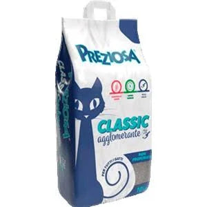 LETTIERA PREZIOSA CLASSIC WHITE AGGLOMERANTE NON PROFUMATA 10 KG