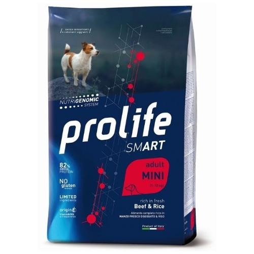 PROLIFE MINI ADULT RICCO DI MANZO E RISO 2 KG.