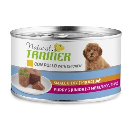 NATURAL TRAINER PUPPY JUNIOR CON POLLO 150 GR.