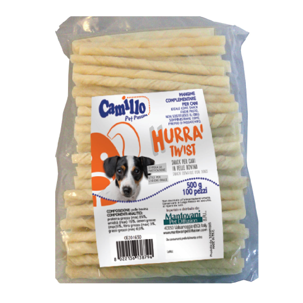 HURRA' TWIST BIANCO CONF DA 100 PZ