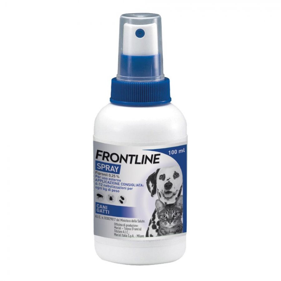 FRONTLINE SPRAY CANI E GATTI  100 ML 31,80