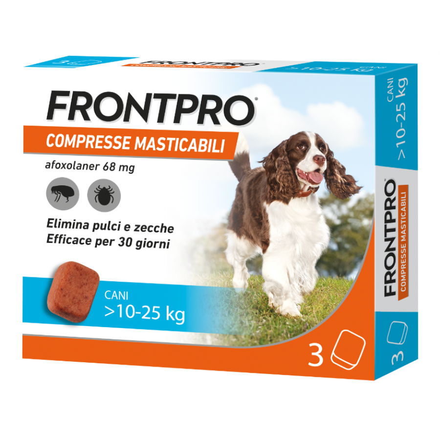 FRONTPRO CANI 10-25 KG 3 COMPRESSE 47,40.