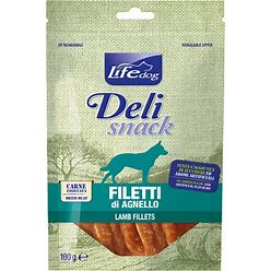 LIFE SNACK  CON  AGNELLO 100 GR