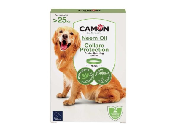 CAMON COLLARE PROTEZIONE NEEM & GERANIOL 75 CM PER CANI OLTRE 25 KG