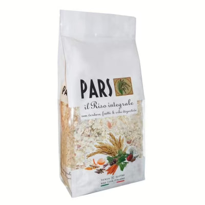 PARS RISO INTEGRALE CON VERDURE FRUTTI E ERBE DIGESTIVE 1 KG