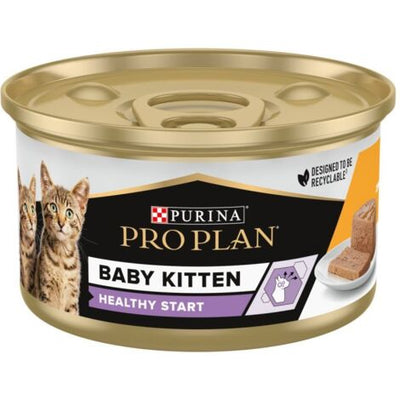 PURINA PROPLAN  BABY KITTEN HEALTY START 85 GR.