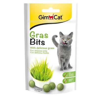 GIM CAT GRAS BITS PALLINE CON DELIZIOSA ERBA 50 GR