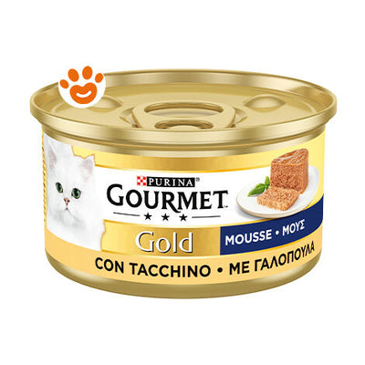 PURINA GOURMET MOOSE CON TACCHINO.85 GR