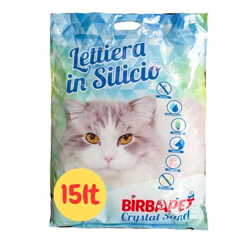 LETTIERA IN SILICIO NATURALE 15 L BIRBAPET