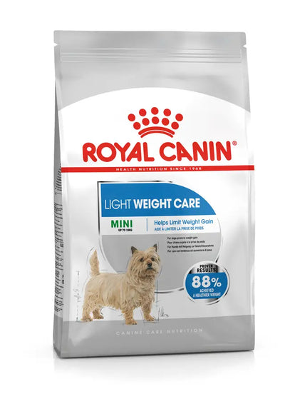 ROYAL CANIN MINI LIGHT WEIGHT CARE 8 KG.
