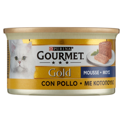 PURINA GOURMET MOUSSE CON POLLO. 85 GR