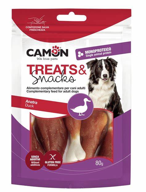 CAMON SNACK COSCETTE ALL"ANATRA MONOPROTEICO 80 GR.
