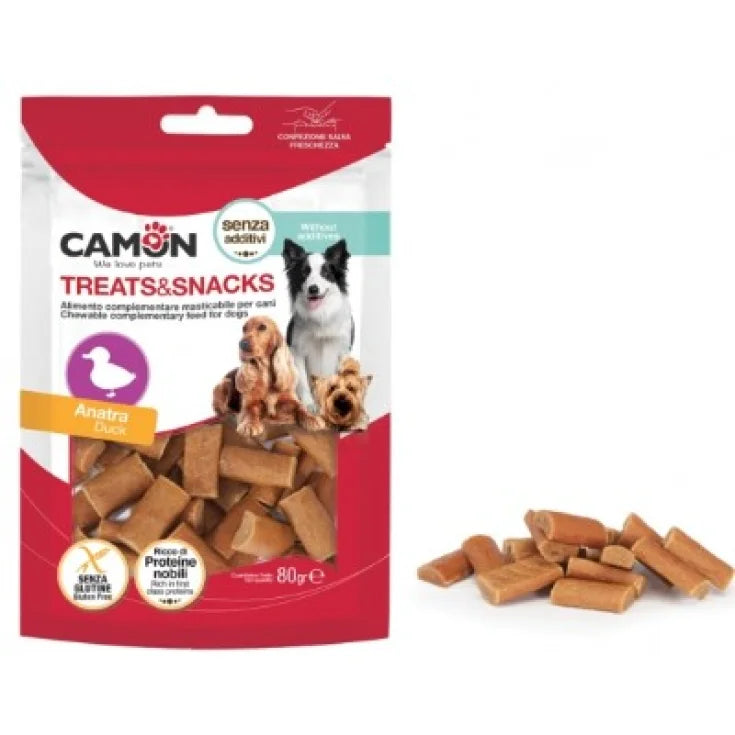 CAMON TREATS&SNACHA ANATRA 80 GR
