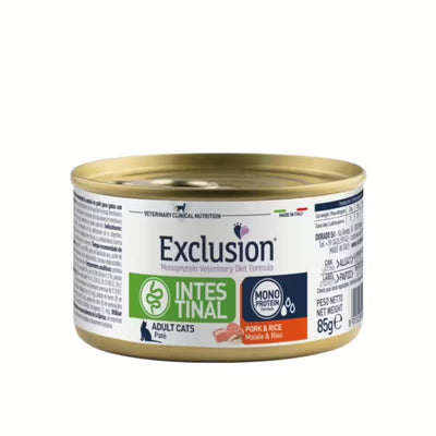 EXCLUSION INTESTINAL MAIALE HPOALLERGENIC GATTO 85 GR