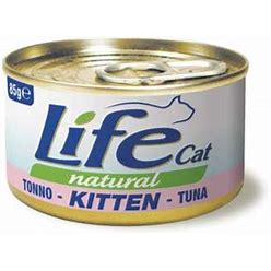 LIFE NATURAL  KITTEN CON  TONNO 85 GR