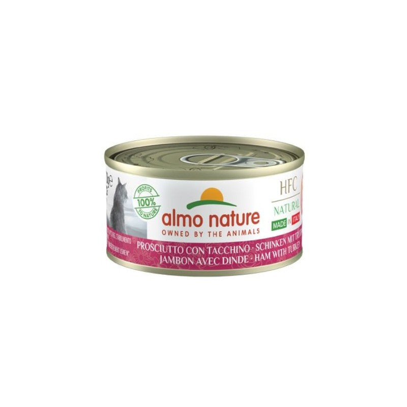 ALMO NATURE HFC CON PROSCIUTTO E TACCHINO 70 GR