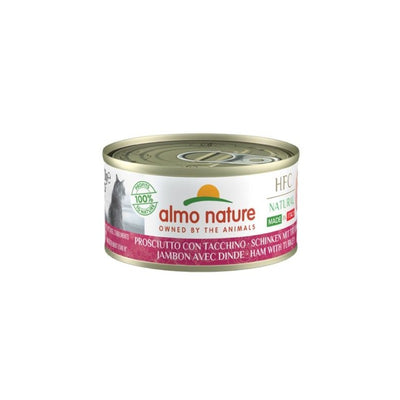 ALMO NATURE HFC CON PROSCIUTTO E TACCHINO 70 GR