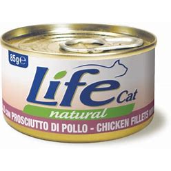 LIFE NATURAL POLLO CON PROSCIUTTO DI POLLO 85 GR