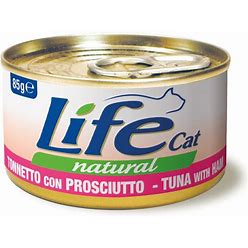 LIFE NATURAL   TONNETTO CON PROSCIUTTO 85 GR