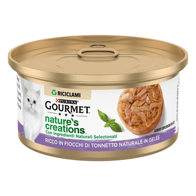 GOURMET PURINA NATURE'S CREATIONS CON TONNETTO E GAMBERETTI 70 GR