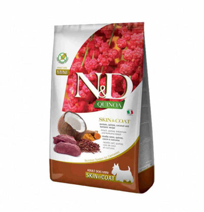 FARMINIA N&D ADULT MINI SKIN & COAT CON CERVO KG 2,5