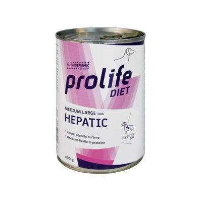 PROLIFE DIET  HEPATIC MEDIUM LARGE 400 GR.