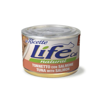 LIFE NATURAL  TONNO CON  SALMONE E CAROTE 150 GR