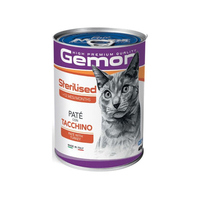 GEMON STERILIZZATO PATE' CON TACCHINO 400 GR