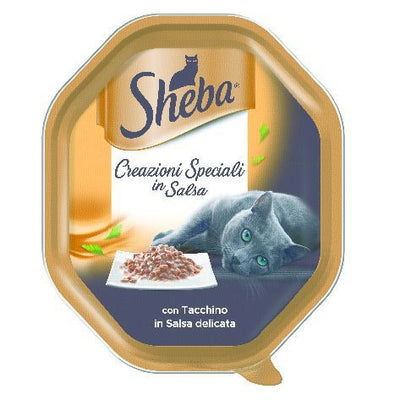 SHEBA SAUCE COLLECTION  CON TACCHINO IN SALSA 85 GR