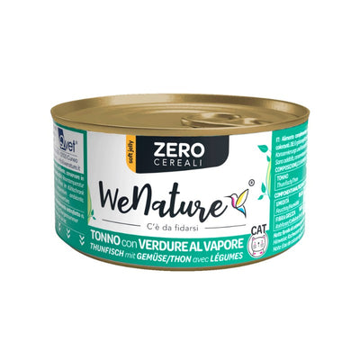 WE NATURE ZERO CEREALI CON TONNO E VERDURE 85 GR  GATTO