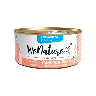 WE NATURE CON SALMONE SELVATICO IN ACQUA 85 GR
