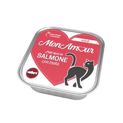 MONAMOUR ADULT PATE'  SALMONE CON TROTA 100 GR