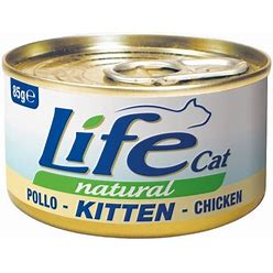LIFE NATURAL  KITTEN CON MANZO 85 GR