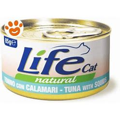 LIFE NATURAL TONNO CON CALAMARI 85 GR