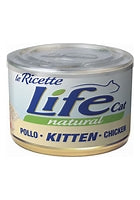 LIFE NATURAL KITTEN CON POLLO 150 GR