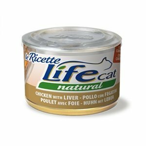 LIFE NATURAL POLLO CON FEGATINI E CAROTE 85 GR
