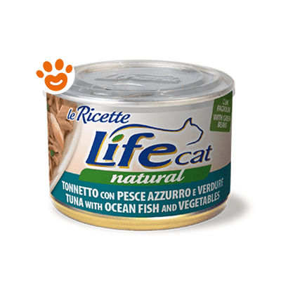 LIFE NATURAL TONNETTO CON PESCE AZZURRO 150 GR