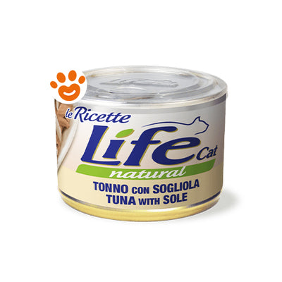 LIFE NATURAL CON TONNO E SOGLIOLA 85 GR