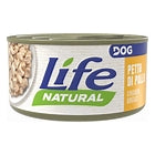LIFE NATURAL DOG CON  FILETTI DI POLLO 90 GR
