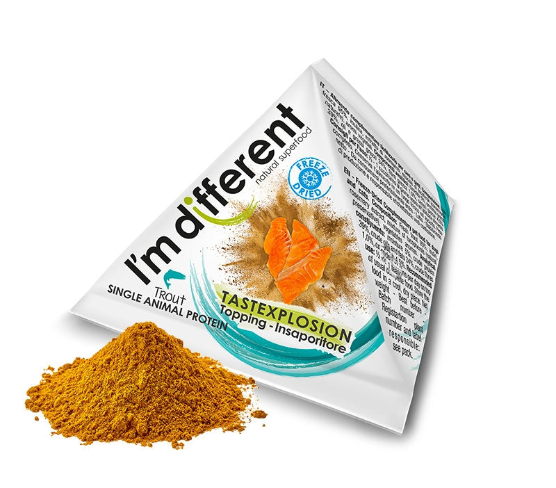 I'M DIFFERENT TASTEXPLOSION INSAPORITORE GUSTO TROTA 8 GR.