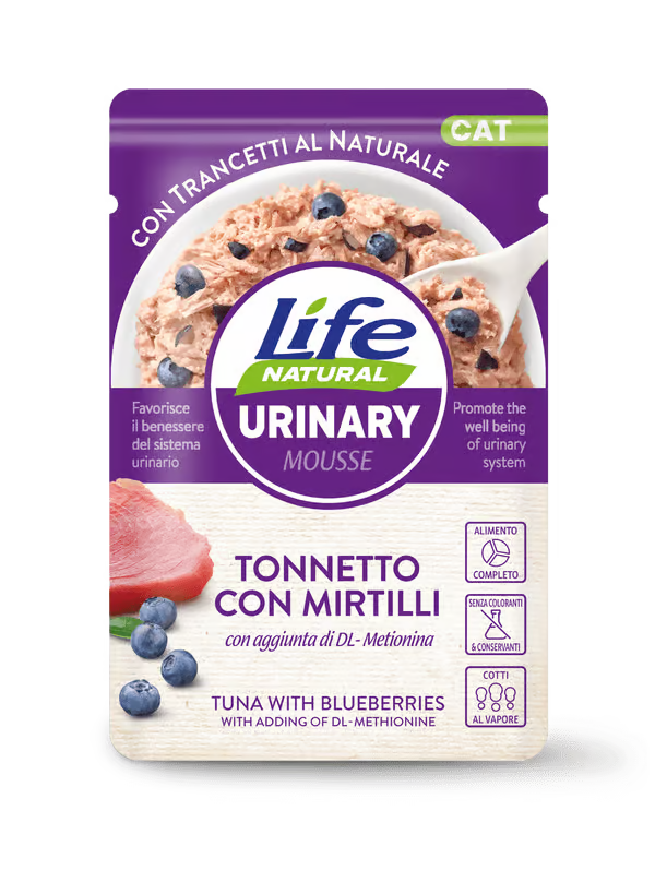 LIFE BUSTE FUNZIONALI URINARY TONNETTO CON MIRTILLI 70 GR
