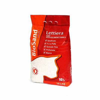 LETTIERA BIOSAND SUPER AGGLOMERANTE  10 LT