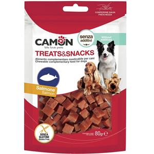 CAMON SNACK A DADINI CON SALMONE 80 GR.