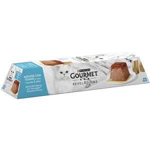 PURINA GOURMET REVELETION MOUSSE CON TONNO 4 X 57 GR.